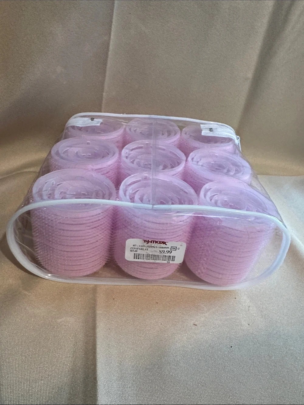 Brand New No-Heat Hair Roller Set 3 Sized Curlers & Case